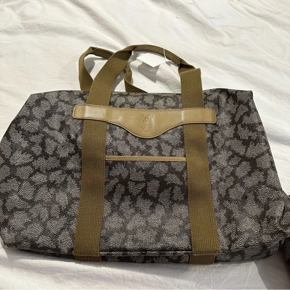 Yves Saint Laurent Boston Giraffe‎ Print Bag excellent condition! - Picture 7 of 10